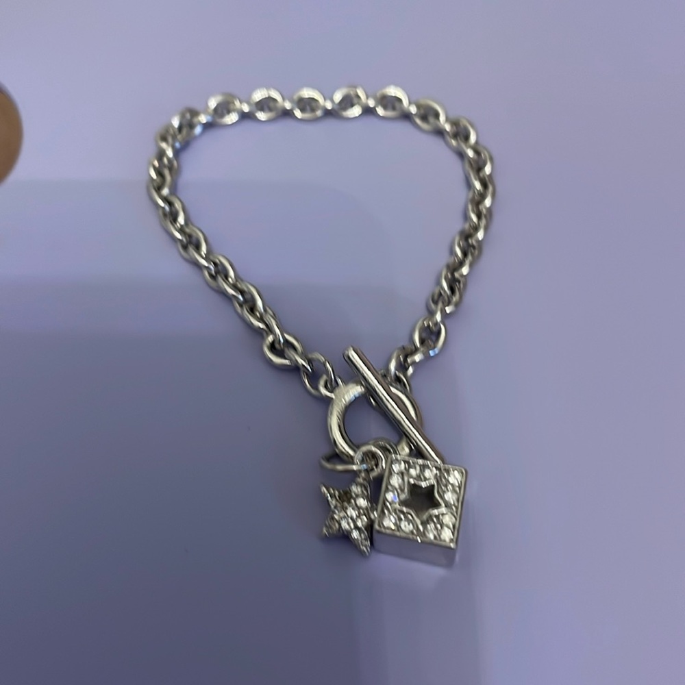 silver bracelet